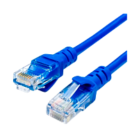 Патч-корд Atcom RJ-45 (m)-RJ-45 (m) 15.0м кат.5е ПВХ 24AWG синий (1/50)