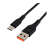 *Кабель GoPower GP01T-2M USB (m)-Type-C (m) 2.0м 2.4A черный (1/200/800) 