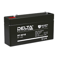 Аккумулятор свинцово-кислотный Delta DT 6012 6V 1.2Ah (1/20) 