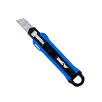 Нож канцелярский X-PERT 18 мм пластиковый корпус, 5 лезвий, СК-183 (1/144)