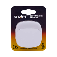 Ночник Старт "Квадрат" NL 1LED белый