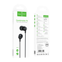 Наушники внутриканальные HOCO M94 с микр. черный (1/31/310)