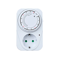 Таймер механический GoPower Timix 08 16A 3600W 1ч/1мин (1/12/48)