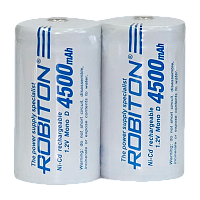 Аккумулятор ROBITON 4500NCD высокотемпературный SR2, опт.упак. 10 шт NC4500-D-1.2V 2/10/120
