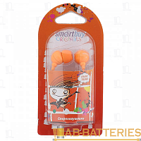 Наушники внутриканальные Smartbuy Color Trend оранжевый (1/20/320)