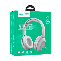 Наушники полноразмерные HOCO W33 bluetooth 5.0 с микр. microSD серый (1/30)