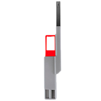 Зажигалка пьезо HomeStar HS-1205 серый (1/30)