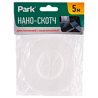 Нано-лента Park акрил 5м*20мм двусторонняя прозрачный (1/12/144)