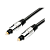 Кабель Atcom Toslink (m)-Toslink (m) 3.0м силикон черный (1/75)