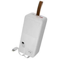 Внешний аккумулятор MORE CHOICE PB59-40 40000mAh 1USB+1Type-C+1microUSB PD20W белый (1/5/25)
