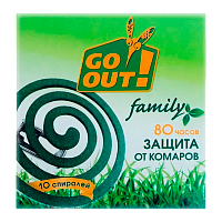 Спирали Go Out без запаха черный (1/24/120) 