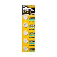 Батарейка Toshiba CR1616 BL5 Lithium 3V (5/100)