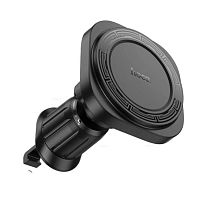Держатель автомобильный HOCO H28 в воздуховод поворотный черный (1/27/162)