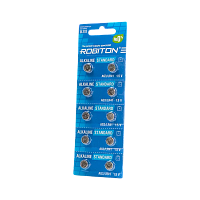 Батарейка ROBITON STANDARD R-AG3-BL10 AG3 BL10 (10/200/4000)