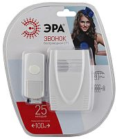 Беспроводной звонок ЭРА C71 белый (1/10/60)