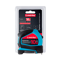 Рулетка измерительная Smartbuy Tools 10м*25мм пластик прорезиненная синий