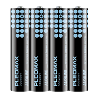 Батарейка Pleomax ECONOMY LR03 AAA Shrink 4 Alkaline 1.5V (4/48/960/46080)