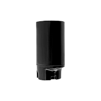 Патрон Прогресс Подвесной / В светильник E14 Карболит / керамика черный (1/50/200)