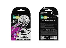 Кабель MORE CHOICE K14i USB (m)-Lightning (m) 0.25м 2.0A TPE черный (1/24/240)