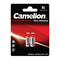 Батарейка Camelion Plus LR1 N BL2 Alkaline 1.5V (2/12/384) 