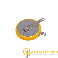 Батарейка ET CR2032-HC3/20 BL1 3-ножки, горизонтальный монтаж, литиевый элемент, 3V (1/20)