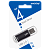 Флеш-накопитель Smartbuy V-Cut 4GB USB2.0 пластик черный