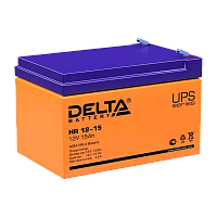 Аккумулятор свинцово-кислотный Delta HR 12-15 12V 15Ah 