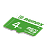Карта памяти microSD Remax 4GB Class4 без адаптера