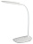 Светильник настольный ЭРА NLED-453 9W 220V 48LED на основании сенс. 5 ур.ярк.+3 цв. белый (1/8)