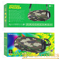 Портативная колонка Borofone BR12 bluetooth 5.0 microSD камуфляж (1/30) 