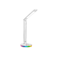 Светильник настольный Ultraflash UF-822 7W 230V на основании 3 цв. RGB белый