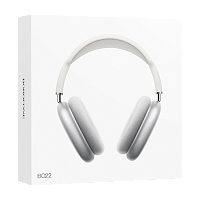 Наушники полноразмерные Borofone BO22 Plus Elegant BT bluetooth 5.4 с микр. серебряный (1/40) 