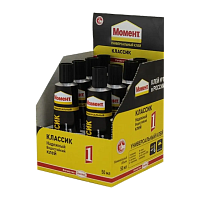 Клей Момент КЛАССИК 50мл универсальный BOX8 шоу-бокс (8/96)