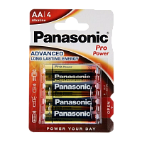 Батарейка Panasonic PRO Power LR6 AA BL4 Alkaline 1.5V (4/48/240) 