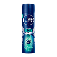 Дезодорант мужской Nivea Arctic Ocean Deo спрей 150мл (1/6) 