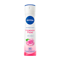 Дезодорант женский Nivea Нежная роза спрей 150мл (1/12) 