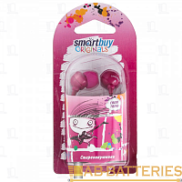 Наушники внутриканальные Smartbuy Color Trend фиолетовый (1/20/320)