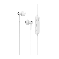 Наушники вставные HOCO ES21 bluetooth 4.2 с микр. белый (1/63)