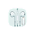 *Наушники вставные GoPower GPHP10 Lightning (m) белый 