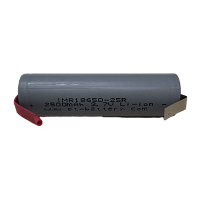 Аккумулятор ET IMR18650-25R-T, 2500мАч с выводами, 20/35А, высокая токоотдача, 18.0*65.0, Li-Ion