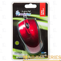 Мышь проводная Smartbuy 325 классическая USB красный (1/40)