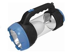 Фонарь туристический Спутник AFC900 5W LED от аккумулятора 2 режима черный синий