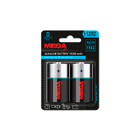 Батарейка Promega LR20 D BL2 Alkaline 1.5V (2/12/96/4320)