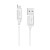 Кабель HOCO X73 USB (m)-Lightning (m) 1.0м 2.4A ПВХ белый (1/31/310)