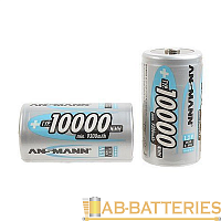 Аккумулятор бытовой Ansmann R20 D Б/УП NI-MH 1.2V 10000mAh 