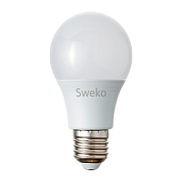 Лампа светодиодная Sweko A60 E27 20W 6500К 230V груша (1/5/100)