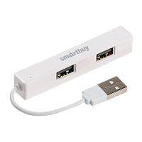 USB-Хаб Smartbuy 408 4USB белый