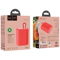 Портативная колонка HOCO BS47 bluetooth 5.0 microSD красный (1/60)