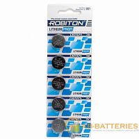 Батарейка Robiton PROFI CR2025 BL5 Lithium 3V (5/100/5000) 