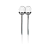 *Фонарь садовый Космос 201L 1LED от солнечной батареи IP44 2шт. (2/48) 